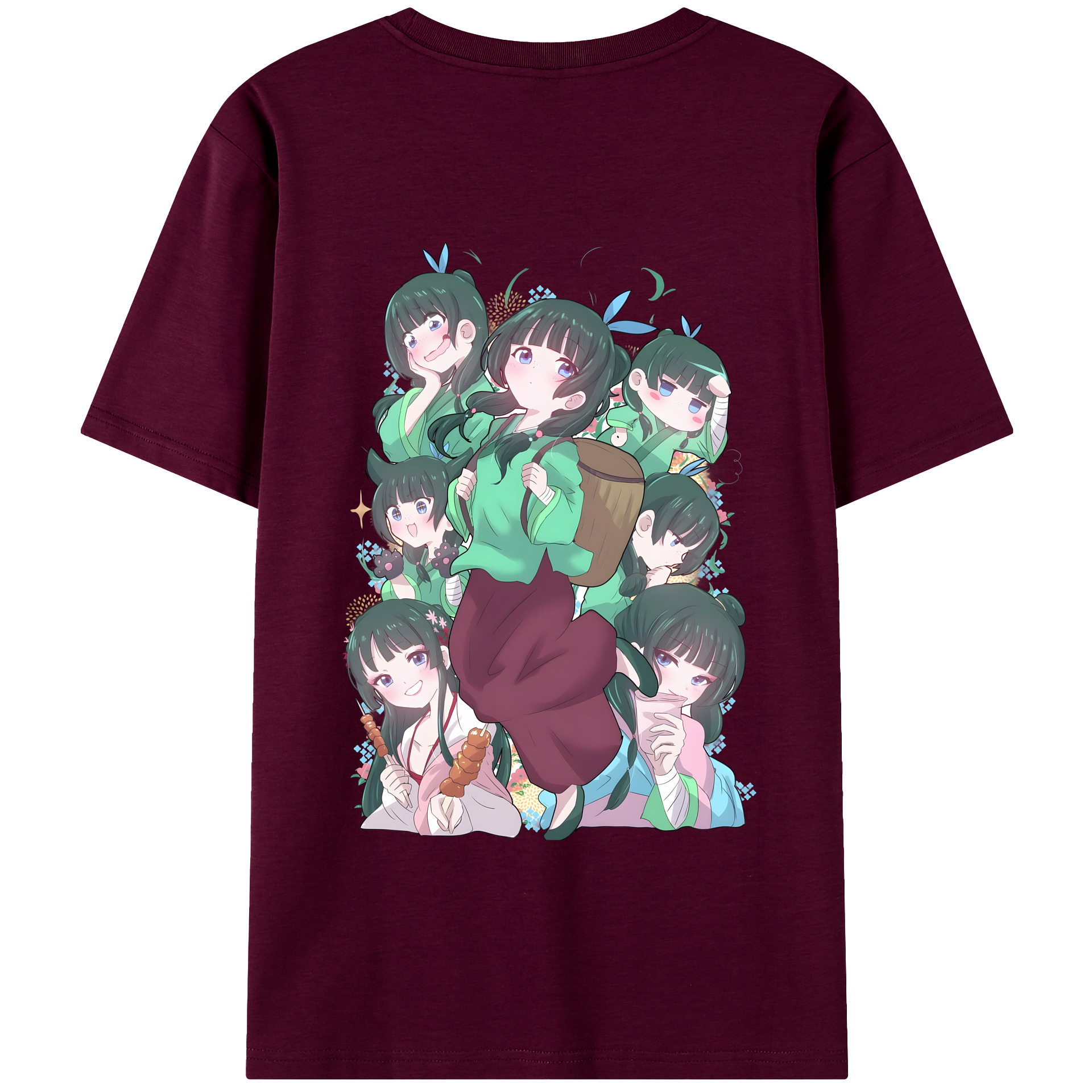 （画像用） 薬屋のひとりごと The Apothecary Diaries レディース半袖Tシャツ(バックプリント)